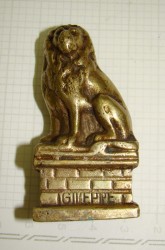 Фигурка бронзовая Лев (M158)