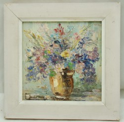 Картина винтажная маленькая Цветы (M647)