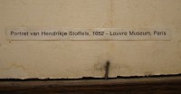 Картина репродукция винтажная портрет Hendrickje Stoffels (A140)