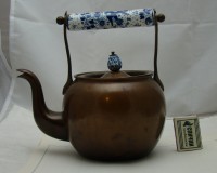 Чайник медный старинный (W813)