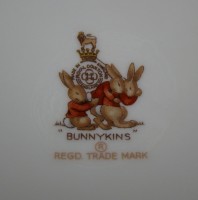 Royal Doulton лоточек коллекционный винтажный Крольчата (M944)