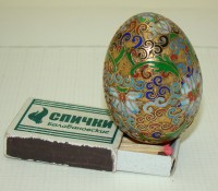 Яйцо декоративное клуазоне (Q338)