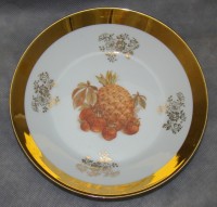 Erich Parbus тарелка для фруктов фарфоровая винтажная (W221)