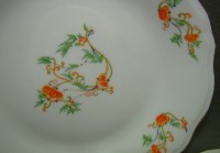 Limoges тарелки десертные фарфоровые винтажные 3шт (W222)