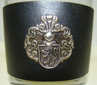Стакан Рыцарский герб винтажный (W298)