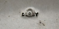 Шкатулка пудреница старинная Derby (M754)