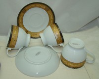 BAVARY Чайные пары в стиле Версаче 6 шт. (W608)