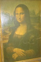 Картина репродукция Leonardo da Vinci винтажная (X407)