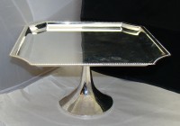 Столик подставка зеркальная (W703)