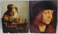 Репродукции - принты картин знаменитых художников 7 шт. (M566)