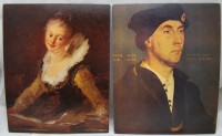 Репродукции - принты картин знаменитых художников 7 шт. (M566)