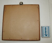 Керамическая плитка старинная в рамке (M664)