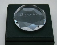 Krebes Prism пресс-папье хрустальное (W708)