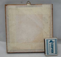 Керамическая плитка старинная в рамке (M665)