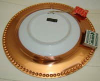 Шахтер тарелка декоративная Cuivre Vernis (W234)