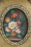 Картины миниатюры натюрморт Цветы Розы 3шт (X068)