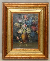 Картина маленькая винтажная Цветы (M576)