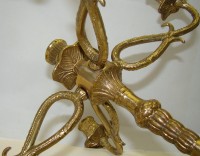 Канделябр бронзовый подсвечник на 5 свечей (W951)