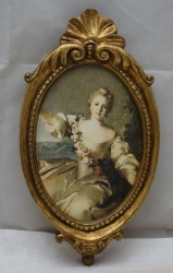 Настенное украшение портрет Жанны-Антуанетты Пуассон (M971)