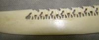 Нож для бумаг из слоновой кости (W682)
