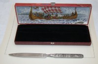Hardanger Bestikk Нож для бумаг Викинги (M777)
