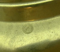 Тарелка декоративная литая (Q767)