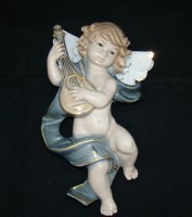 Mirete фигурка настенная фарфоровая Ангел  (W619)