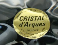 Cristal D Arques пепельница хрустальная (W622)