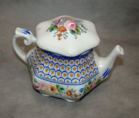 Limoges чайник декоративный старинный? (M896)