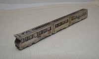 Фигурка литая винтажная пресс-папье Трамвай (M701)