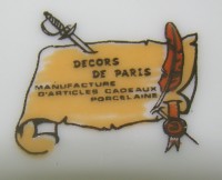 Decors de Paris блюда для креветок фарфоровые 2шт (W269)
