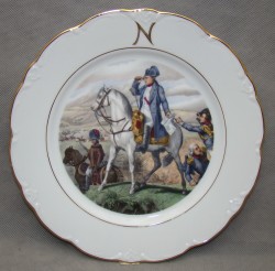 Shirding Bavaria тарелка винтажная Наполеон (A098)