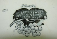 Блюдечко старинное J.B. Cappellemans (V995)
