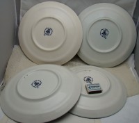 Delfts тарелки винтажные декоративные 4 шт.  Времена года (M904)