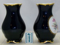 JLMENAU Echt Kobalt вазы фарфоровые 2шт (W138)