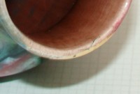 Вазочка керамическая винтажная маленькая (M611)