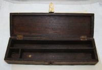 Футляр старинный шкатулка деревянная (M712)