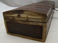 Футляр старинный шкатулка деревянная (M712)