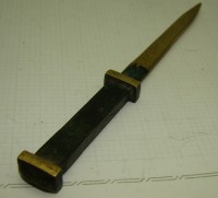 Нож для бумаг бронзовый винтажный (Q546)