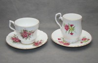 Royal Windsor две винтажные чайно-кофейные пары (A022)