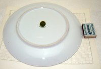 Тарелка фарфоровая, декоративная (V591)