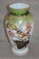 Старинная ваза ручной работы Птичка (A029)