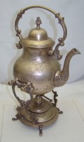 Бульотка чайник на подставке с горелкой (Q206)