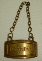 Подвеска эмблема на графин бутылку Brandy (V902)