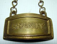 Подвеска эмблема на графин бутылку Brandy (V902)