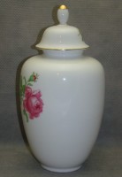 Hertel Jacob ваза с крышкой фарфоровая большая (W342)