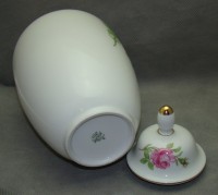 Hertel Jacob ваза с крышкой фарфоровая большая (W342)