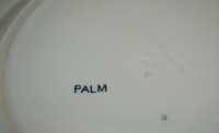 Wedgwood Palm тарелка блюдо антикварное Пальма (W285)