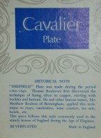 Cavalier солонка и перечница винтажные (W918)