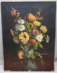 Картина винтажная Цветы (M445)